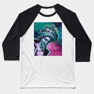 Dionysius of Halicarnassus Portrait | Dionysius of Halicarnassus Artwork 4 Baseball T-Shirt